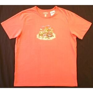 Northern Reflections XS Coral Butterflies Garden Basket NOS